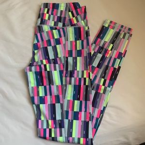 VS neon workout pants